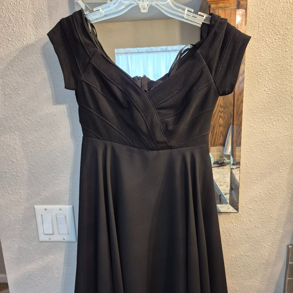 Black party dress